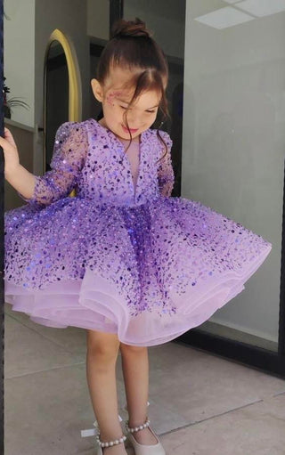 Alyona Mor / Lila Kız Elbise