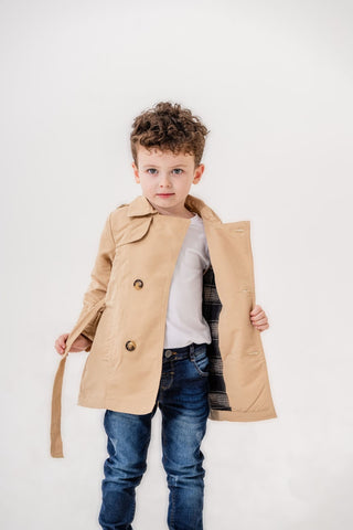 Trençkot Unisex Vizon Vintage