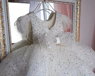 Fiyonk - BEYAZ TAŞLI  ÇİFT KAT