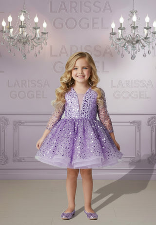 Alyona Mor / Lila Kız Elbise