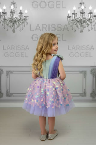 Olesya Payet Yeşil Elbise